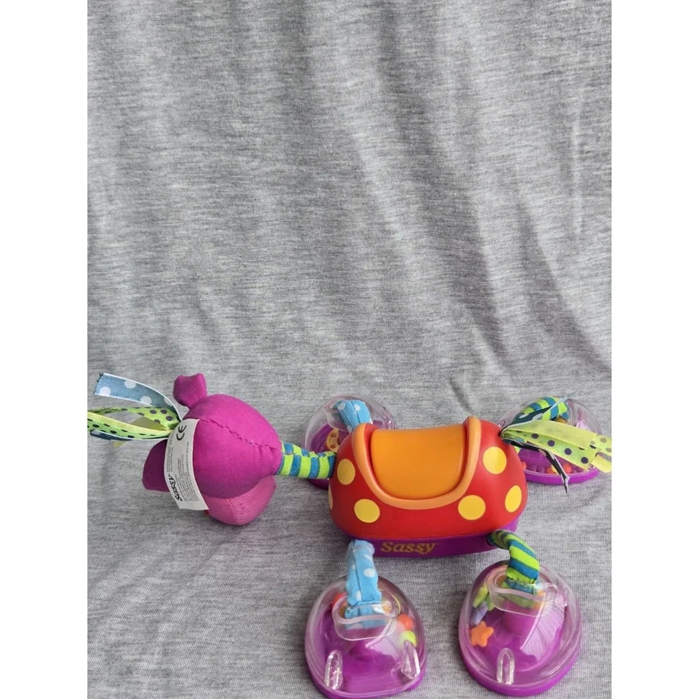 VTG Sassy Musical Horse Baby Toy Sensory Activity Rattle Galloping Sound WORKS